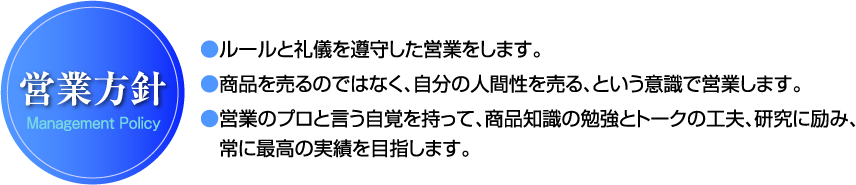 営業方針